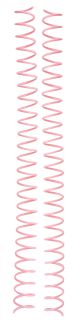 We R Memory Keepers Cinch Spiral Wires 4 Per Pkg Blush
