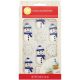 Wilton Royal Icing Decorations 12 Per Pkg Snowman Snowflake