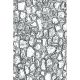 Sizzix 3D Texture Fades Embossing Folder By Tim Ho Mini Cobblestone 1 pack of 1 piece