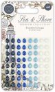 Craft Consortium Adhesive Enamel Drops 64 Per Pkg Sea And Shore