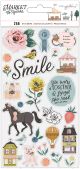 Maggie Holmes Market Square Sticker Book Gold Foil Accents 258Per Pkg