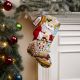 Bucilla Felt Stocking Applique Kit 18 Inch Long Gingerbread Christmas