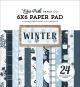 Echo Park Double Sided Paper Pad 6 Inch X6 Inch 24 Per Pkg Winter