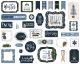 Carta Bella Cardstock Ephemera 33 Per Pkg Icons Welco