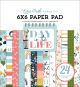 Echo Park Double Sided Paper Pad 6 Inch X6 Inch 24 Per Pkg Day In The Life