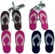 Eyelet Outlet Shape Brads 12Per Pkg Flip Flop
