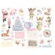 Frank Garcia Christmas Sparkle Chipboard Stickers 37 Per Pkg Shapes W Per Foil Accents