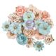 Prima Marketing Mulberry Paper Flowers Christmas Lights Per Christmas Sparkle