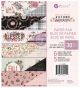 Prima Marketing DoubleSided Paper Pad 6inchesX6inches 30 Per PkgHello Pink Autumn 6 Designs 5 Each