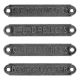 Idea Ology Metal Word Plaques 4 Per Pkg Halloween