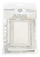 Vintage Artistry Essentials File Frame Set Rectangle Stitched