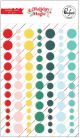 PinkFresh Enamel Dot Stickers Holiday Magic