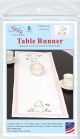 Jack Dempsey Stamped Table Runner per Scarf 15 inch X42 inch Gnomes