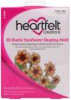 Heartfelt Creations Shaping Mold 3D Rustic Sunflower