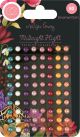 Craft Consortium Adhesive Enamel Dots 80 Per Pkg Midnight Flight