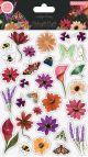 Craft Consortium Midnight Flight Puffy Stickers 31Per Pkg