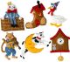 Bucilla Felt Ornaments Applique Kit Set Of 6 Nursery Rhyme