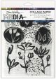 Dina Wakley Media Collage Tissue Paper 7.5inchX10inch 20 1 pack of 20 piece