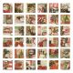 Idea Ology Collage Tiles 72 Per Pkg Christmas