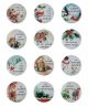 Idea Ology Quote Flair Buttons 12 Per Pkg Christmas