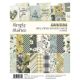 Simple Stories Double Sided Paper Pad 6 inch X8 inch 24 Per Pkg Simple Vintage Weathered Garden
