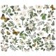 Simple Vintage Weathered Garden Bits And Pieces Die Cuts 47 Per Pk Floral
