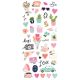 Happy Hearts Puffy Stickers 43 Per Pkg 