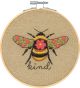 Dimensions Embroidery Kit 6 Inch Round Bee Kind