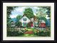 Paint Works Paint By Number Kit 20 inch X14 inch Summer Cottage