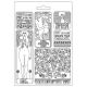 Stamperia Soft Maxi Mould A5 Canvas Klimt