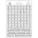 Stamperia Soft Maxi Mould A5 Alphabet Lady Vagabond Lifestyle