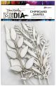 Dina Wakley Media Chipboard Shapes Sprigs 1 pack of 1 piece