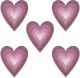 Sizzix Thinlits Dies By Tim Holtz 25 Per Pkg Stacked Tiles Hearts