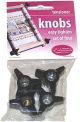 Frank A. Edmunds Frame And Floor Stand Plastic Tension Knobs 4 Per Pkg