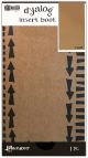 Dyan Reaveleys Dylusions Dyalog Insert Book 4.375 inch X8.25 inch Kraft 1 pack of 1 piece