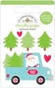 Doodlebug Doodle Pops 3D Stickers Special Delivery