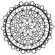 Crafters Workshop Template 6Inch X6Inch Beaded Mandala