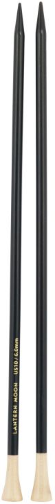 Lantern Moon Single Pointed Needles 10 Inch Size 10 Per 6mm
