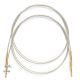 Lantern Moon Swivel Cords 14 Inch 24 Inch W Per Tips Stainless Steel W Per Gold Plated Connectors