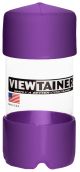 Viewtainer Slit Top Storage Container 2 inch X4 inch Purple