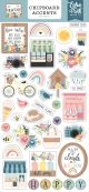 New Day Chipboard 6 inch X13 inch Accents