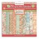 Stamperia Backgrounds Double Sided Paper Pad 12 Inch X12 Inch 10 Per Pkg Casa Granada