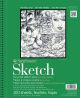 Strathmore Recycled Sketch Paper Pad Wire Bound 3.5 inch X5 inch 60lb 100 Sheets