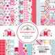 Doodlebug Double Sided Paper Pad 6 inch X6 inch 24Per Pkg Lots Of Love 12 Designs