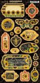 Let It Bee Chipboard Die Cuts 6Inch X12Inch Sheet