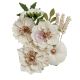 Prima Marketing Mulberry Paper Flowers Blank Canvas Painted Floral