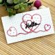 Creative Expressions Craft Dies One Liner Collection Hello