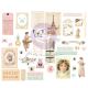 Miel By Frank Garcia Chipboard Stickers 37 Per Pkg Shapes W Per Foil Accents