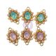 Miel By Frank Garcia Gemstone Charms 6 Per Pkg