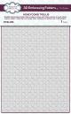 Creative Expressions 3D Embossing Folder 5.75 inch x7.5 inch Honeycomb Trellis